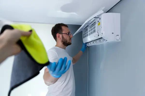 Professionals Ensuring Smooth Operation of Portable Air Conditioners